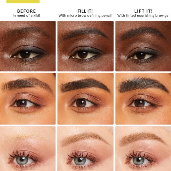 One Size O/S Other - One Size O/S BROWKIKI MICRO BROW DEFINING PENCIL all shades available BNIB